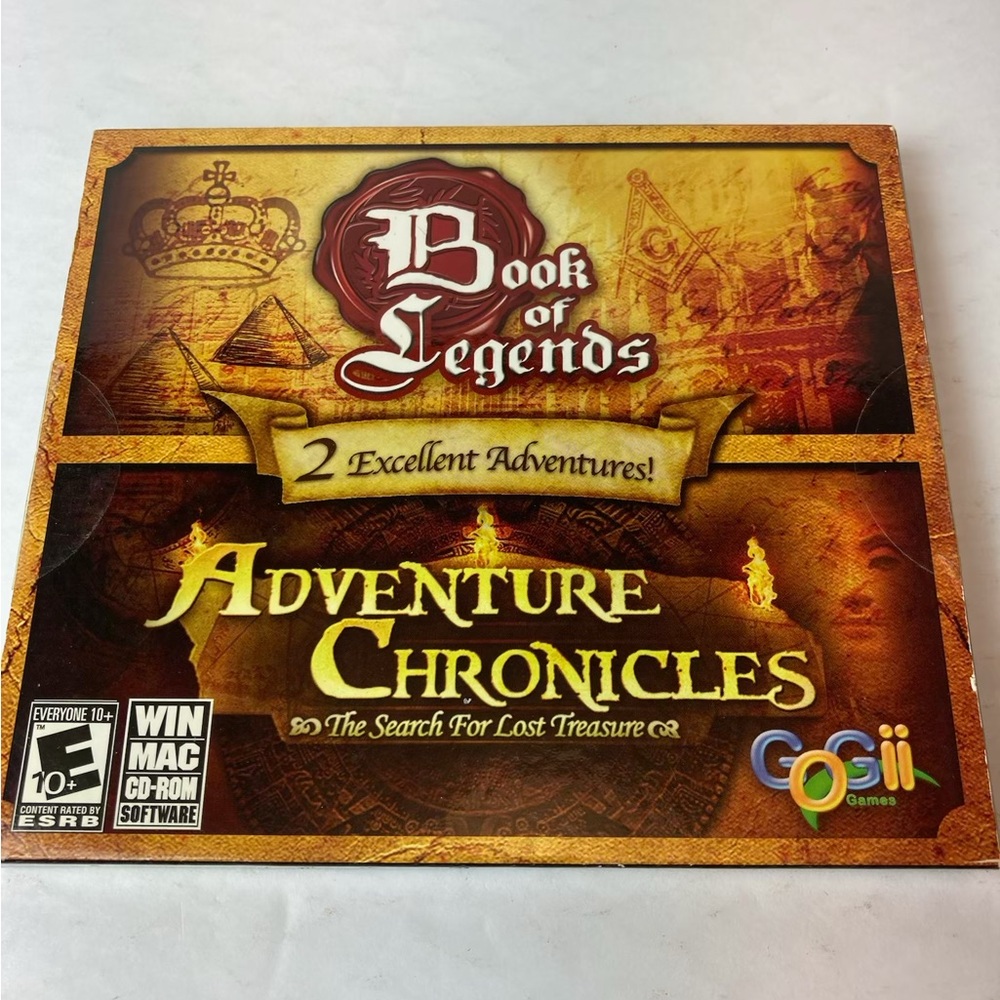 2010 Book of Legends/Adventure Chronicles: The Search for Lost Treasure PC MAC